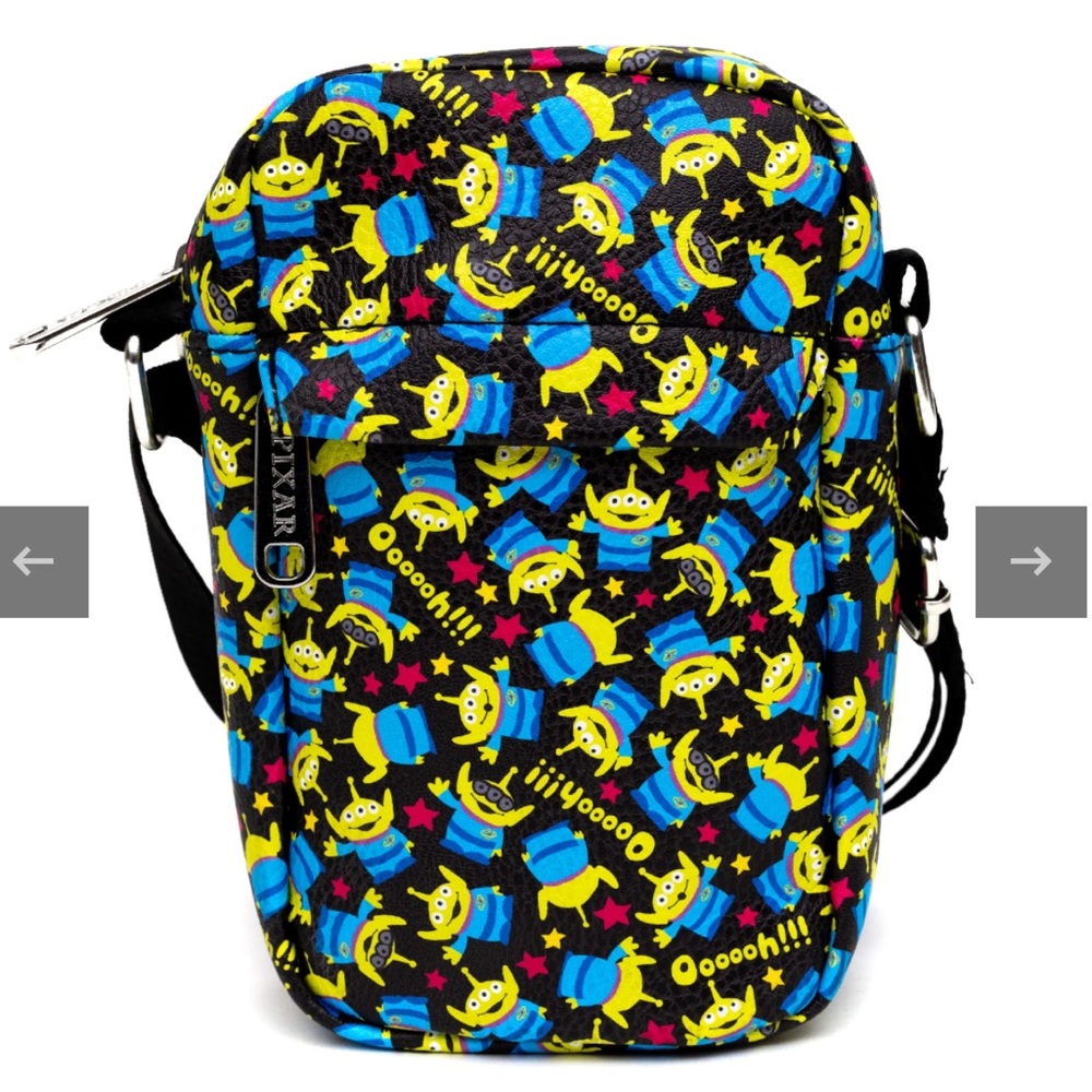 Buckle-Down Toy Story Aliens Crossbody Bag Disney Pixar NWT NEW WITH TAGS